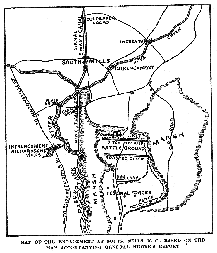 Battle of South Mills, 19 April 1862