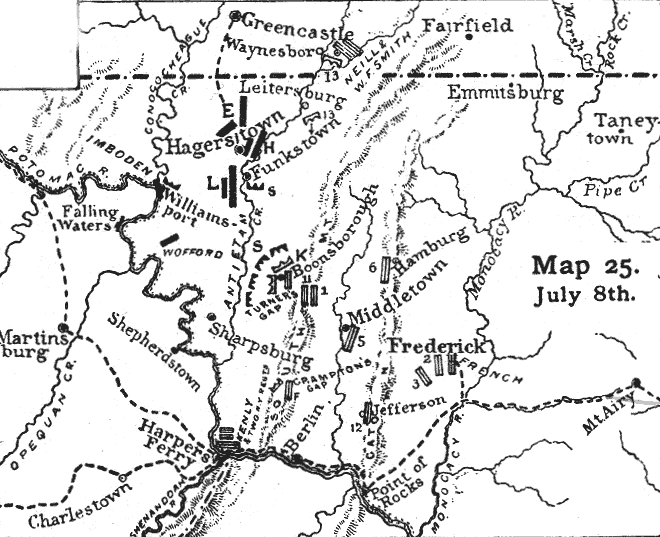 Gettysburg Battle Map