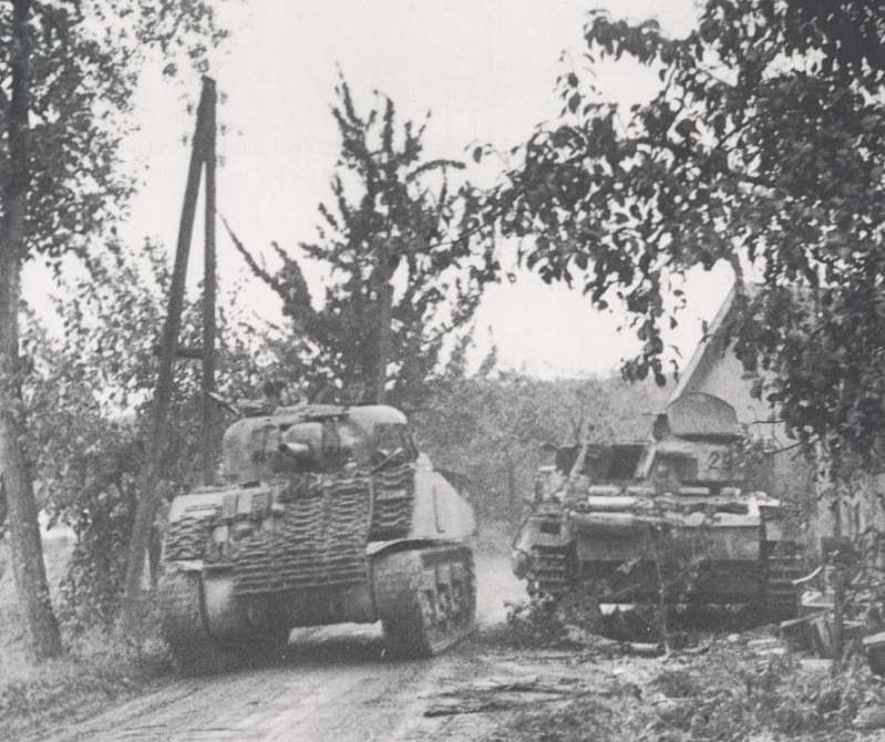 Tanks near Arnhem