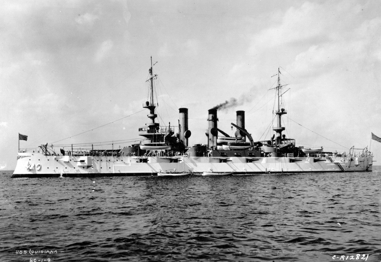 USS Louisiana (BB-19), 1906 