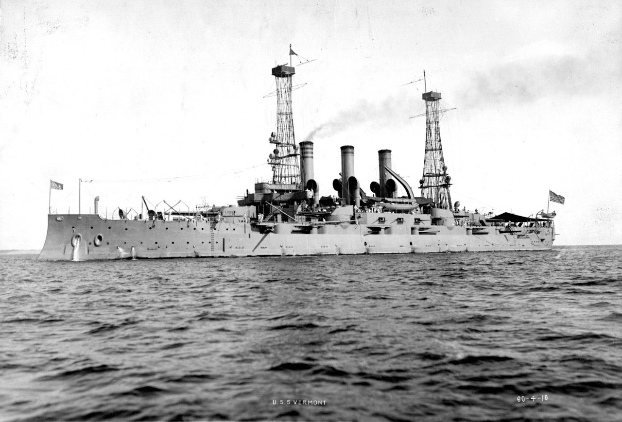 USS Vermont (BB-20), 1912 