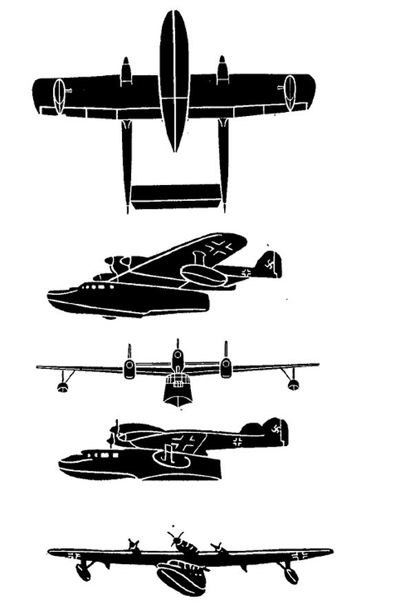 Blohm und Voss BV 138 Plans 