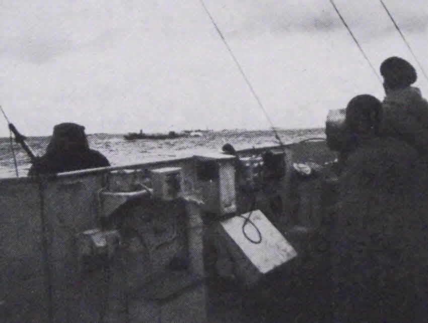 Russia Convoy seen from HMS Bellona 