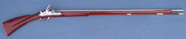 Picture of the Dog Lock Musket, the standard British musket during the Seven Years War