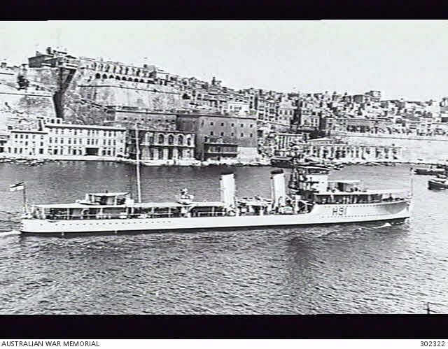 HMS Bulldog, Malta, 1930s 
