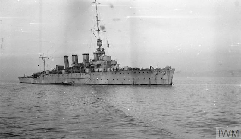 HMS Chester, February 1917 