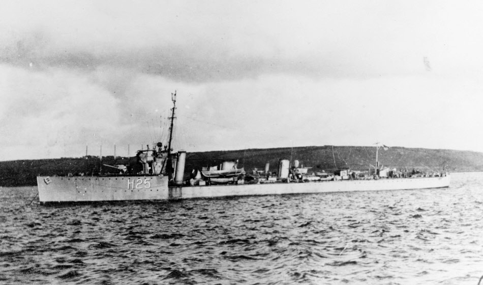 HMS Comet in 1918 