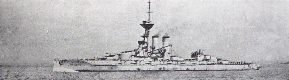 HMS Erin from the left 