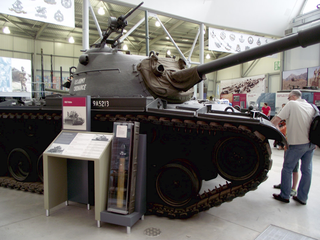 M48 Patton from the right 