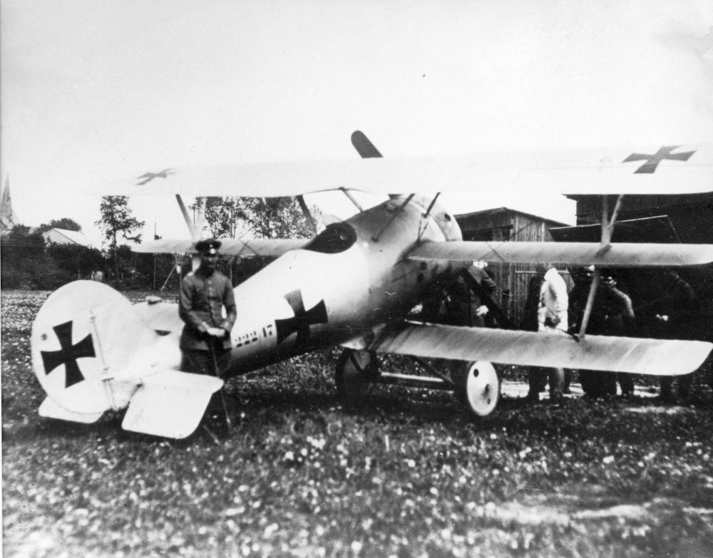 Pfalz Dr.I from the right-rear 