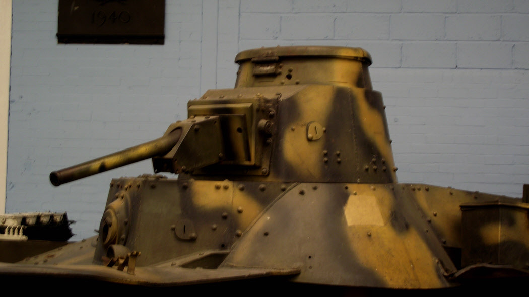 Turret of Type 95 Ha Go 