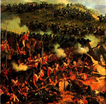 Battle of Waterloo by Felix Philippoteaux