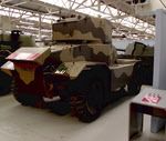 A.E.C. Armoured Car Mk II from the right-rear 