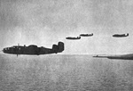 Formation of North American B-25 Mitchells 