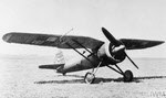 P.Z.L. P.11 fighter on the ground.