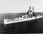 USS Albany (CA-123) from the left 
