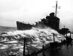 USS Bancroft (DD-598) in the Bering Sea, 1942 