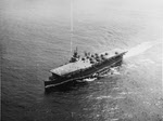 USS Cabot (CVL-28) at sea, 1945 