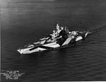 USS California (BB-44) in Straits of Juan de Fuca 