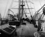 Spar Deck of USS Chicago (1885) 