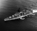 USS Collett (DD-730) off Oahu, 1960s 