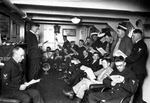 Chief Petty Officers of USS Colorado (BB-45) studying 