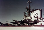 Grumman TBM-3R COD transports on USS Coral Sea (CVA-43), 1955 
