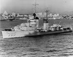 USS Cummings (DD-365) at San Diego, 1938 
