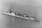 USS Dahlgren (DD-187) at sea, 1945 