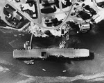 USS Enterprise (CV-6), Ford Island, 1942 