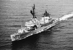 USS Eversole (DD-789) in the Pacific, October 1969