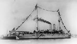 USS Galveston (C-17) in Italian Port, c.1919-20 