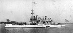 USS Indiana (BB-1) from the left, 1895 