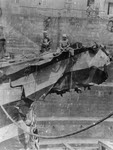 USS Jarvis (DD-38) with damaged bow 