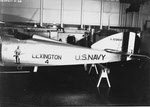 Vought UO-1 in hanger of USS Lexington (CV-2), 1928 