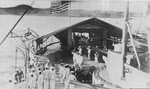 Teddy Roosevelt boards USS Louisiana (BB-19), 1906 