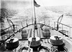 View aft from aft superstructure, USS Maine (BB-10)