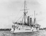 USS Marblehead (C-11) from the front 