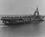 USS Midway (CV-41) at Norfolk, 1947 