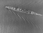 USS Moffet (DD-362) from above, 1945 