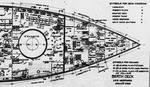 Plan of Bows area of Berth Deck, USS Nebraska (BB-14) 