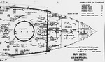 Plan of Bows area of Gundeck, USS Nebraska (BB-14) 