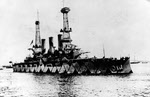 USS Nebraksa (BB-14) at Rio, 1918 