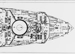 Plan of bows section of main deck, USS Ohio (BB-12)