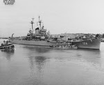 USS Rochester (CA-124) after refit, 1953 
