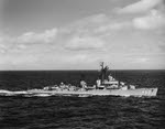 USS Taylor (DD-468) off Hawaii, 8 March 1963 
