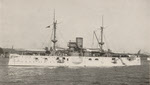USS Texas (1892) from the left 