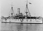 USS Texas (1892) from the right 