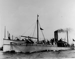 USS Vesuvius (1888) from the left 