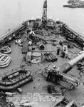After Deck of USS Washington (BB-56) , 1942 